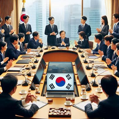 south korean government and business policies